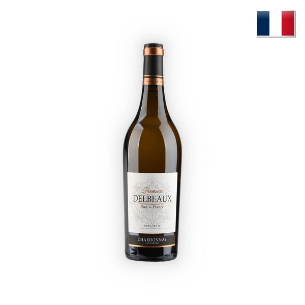 [DELB01024] Delbeaux, Pays d'Oc IGP Premium Chardonnay-Colombard 2024, 0,75 l