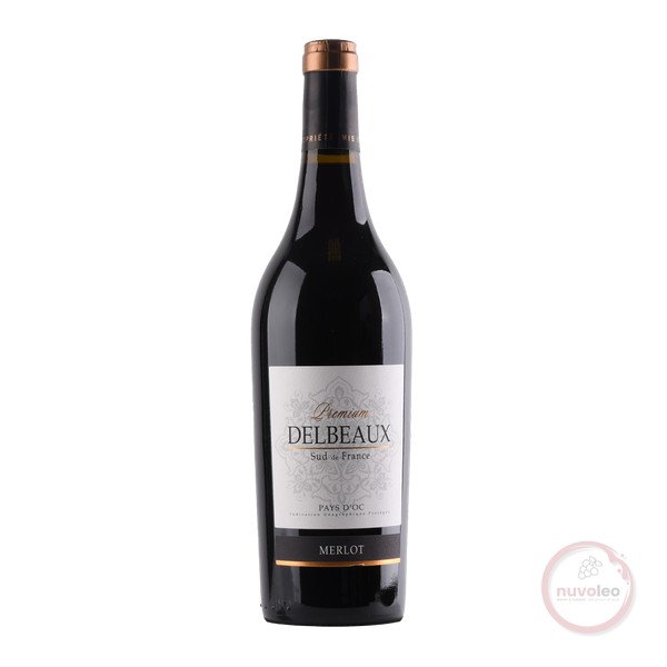 Delbeaux, Pays d'Oc IGP Premium Merlot 2024 (0,75 l)