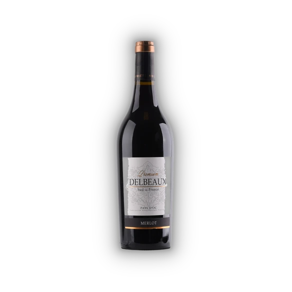Delbeaux, Pays d'Oc IGP Premium Merlot 2024 (0,75 l)