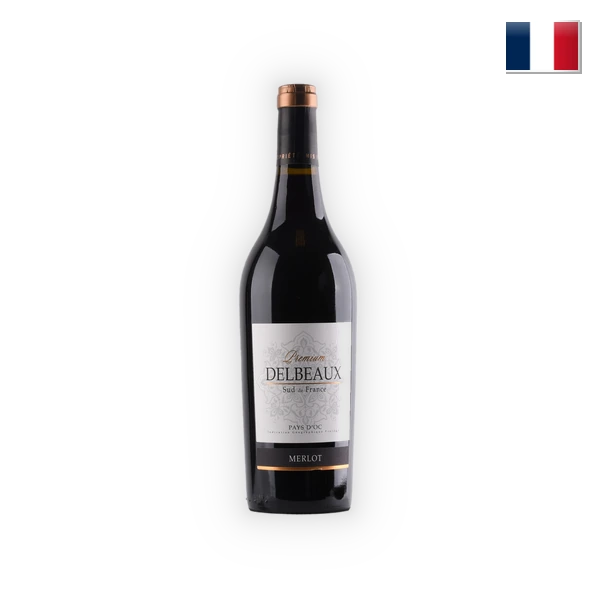[DELB03024] Delbeaux, Pays d'Oc IGP Premium Merlot 2024, 0,75 l