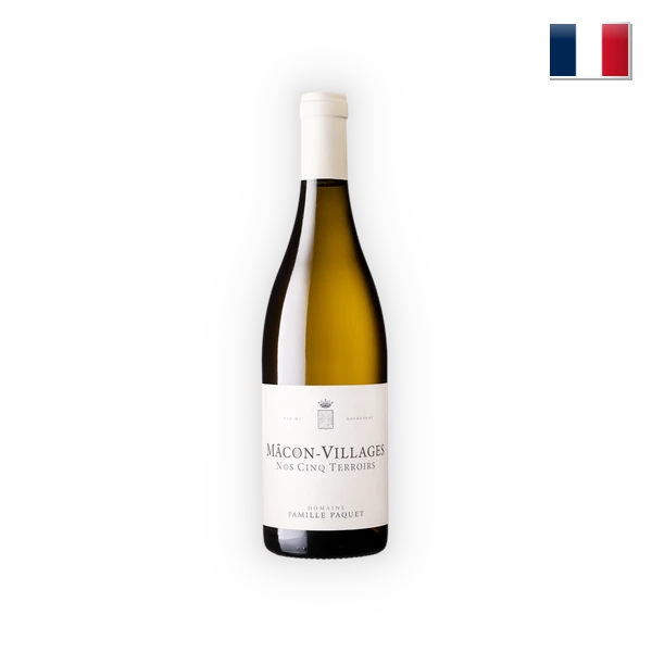 Domaine Famille Paquet, Mâcon Villages AC Nos Cinq Terroirs  BIO 2024, 0,75 l