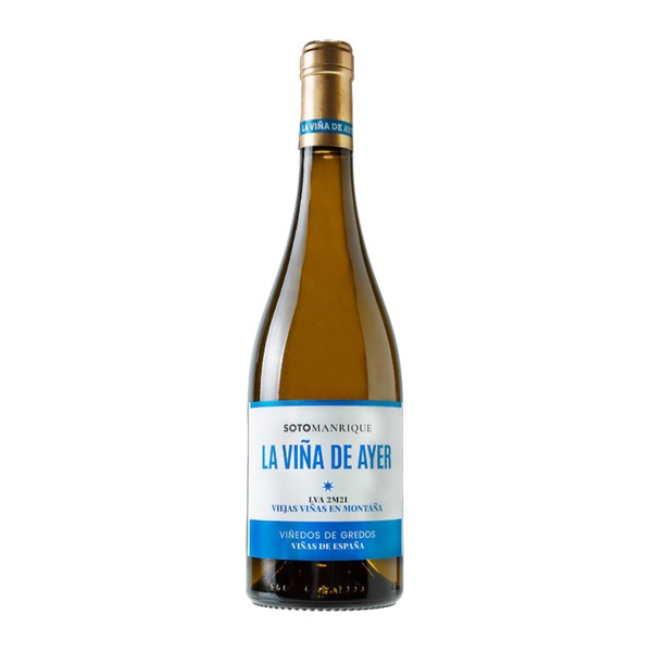 Bodega Soto Manrique, Cebreros DOP La Viña de Ayer Albillo Real Blanco 2023 (0,75 l)
