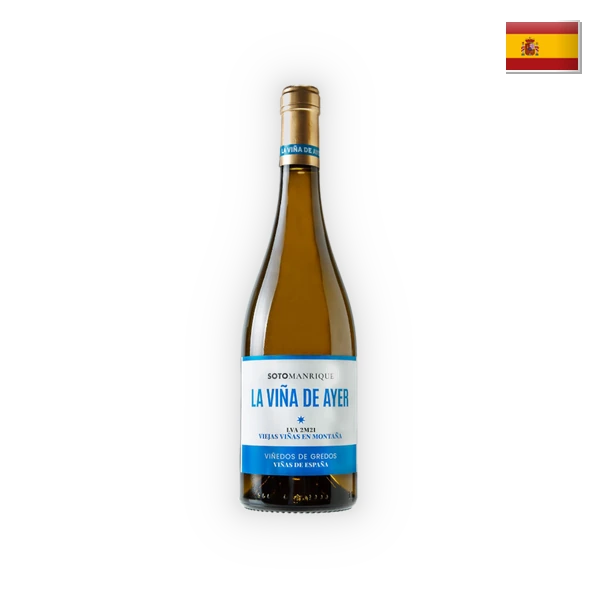 [SOTO01023] Bodega Soto Manrique, Cebreros DOP La Viña de Ayer Albillo Real Blanco 2023, 0,75 l