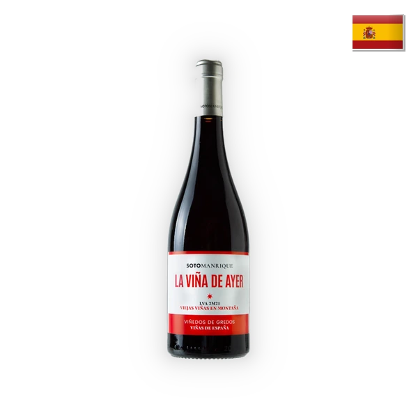 Bodega Soto Manrique, Cebreros DOP La Viña de Ayer Garnacha Tinto 2021, 0,75 l
