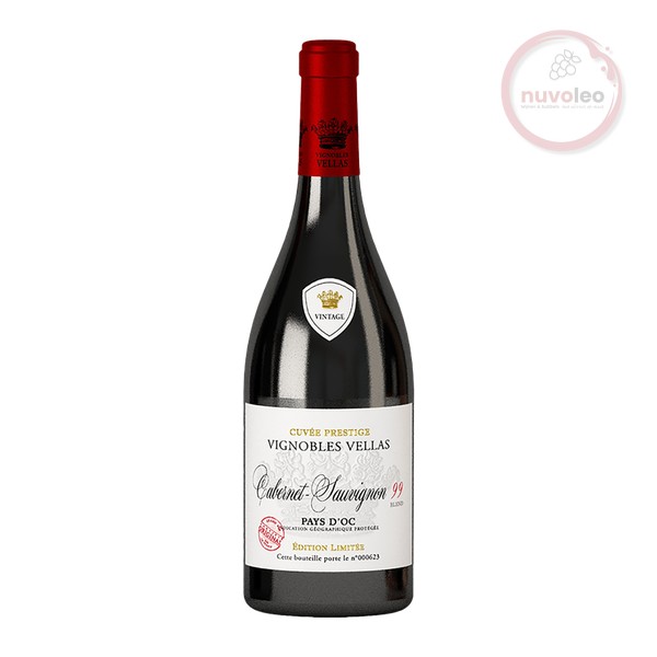 [VELL11024] Vignobles Vellas, Pays d'Oc IGP Cabernet Sauvignon, Blend 99 2024 (0,75 l)