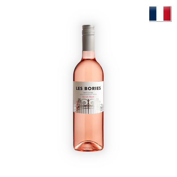 [MEDI07025] Les Bories, Pays d'Oc IGP Syrah Rosé 2025, 0,75 l