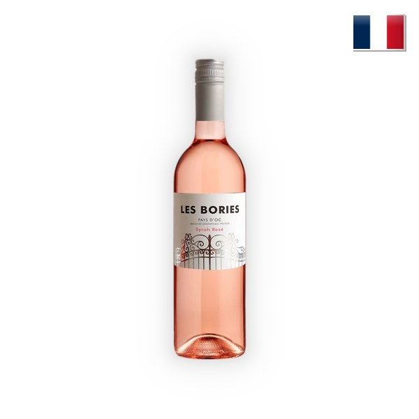 [MEDI07025] Les Bories, Pays d'Oc IGP Syrah Rosé 2025, 0,75 l
