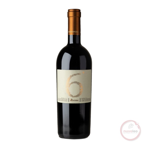 Cignomoro, Puglia IGT, 6 Anime, 2022, Rood (0,75 l)