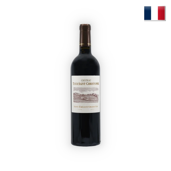Château Tour Saint Christophe, Saint Émilion AC  GC 2023, 0,75 l