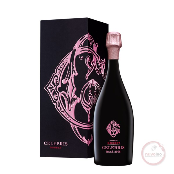 Champagne Gosset, Champagne AC Celebris Rosé Brut in Giftbox 2009 (0,75 l)