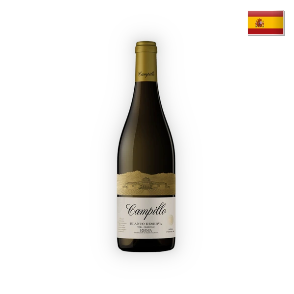 Bodegas Campillo, Rioja DOCa Blanco Reserva 2023, 0,75 l