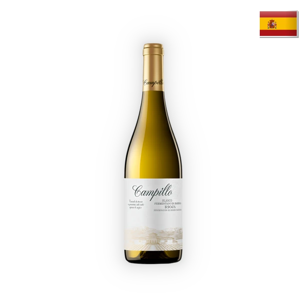 Bodegas Campillo, Rioja DOCa Blanco Fermentado en Barrica 2025, 0,75 l