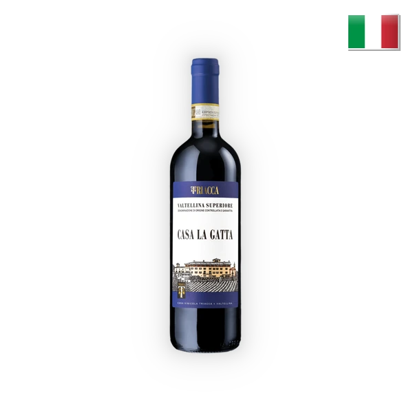 Casa Vinicola Triacca, Valtellina superiore DOCG Casa La Gatta 2022, 0,75 l