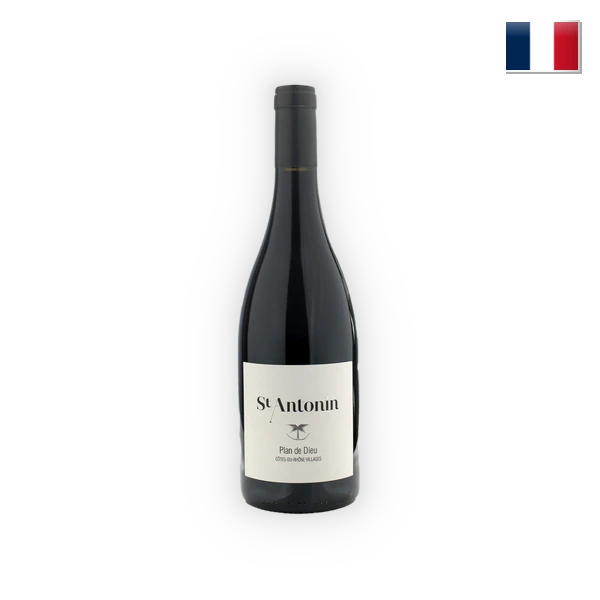 Clos St. Antonin, Côtes du Rhône Villages - Plan de dieu AC 2022, 0,75 l