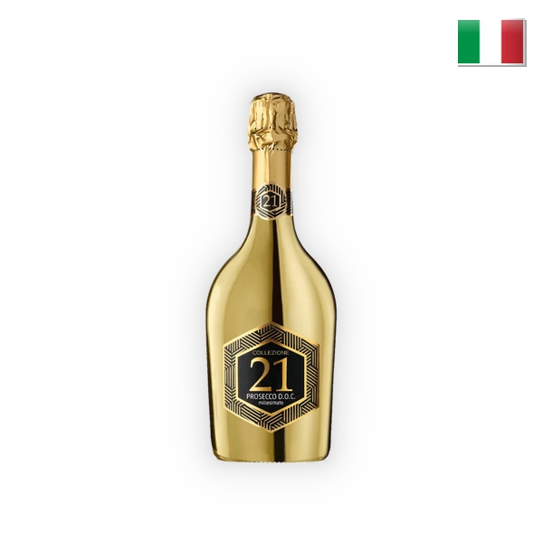 Vinicola Decordi, Prosecco DOC Extra Dry, Selezione 21, Gold Bottle 2025, 0,75 l