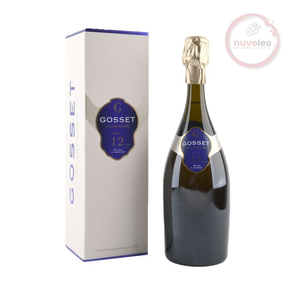 [GOSS32000] Champagne Gosset, Champagne AC, 12 ans de Cave a minima + giftbox, BLANC 0,75l