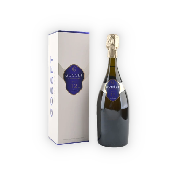 [GOSS32000] Champagne Gosset, Champagne AC, 12 ans de Cave a minima + giftbox, BLANC 0,75l