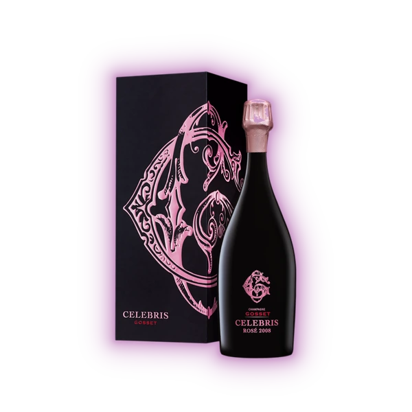 [GOSS30008] Champagne Gosset, Champagne AC Celebris Rosé Brut in Giftbox 2008 (0,75 l)