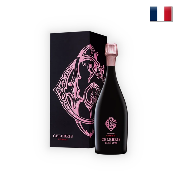 [GOSS30008] Champagne Gosset, Champagne AC Celebris Rosé Brut in Giftbox 2008, 0,75 l