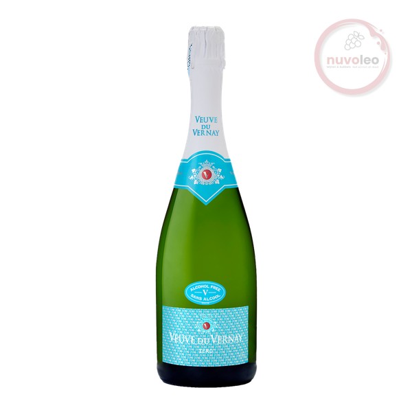 Veuve du Vernay, Vin Mousseux, Brut Zero alcohol, Wit (0,75 l)