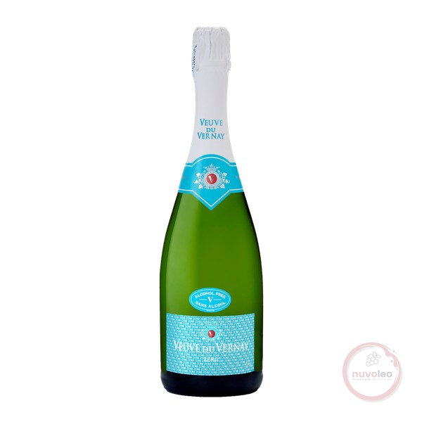 Veuve du Vernay, Vin Mousseux, Brut Zero alcohol, Wit (0,75 l)