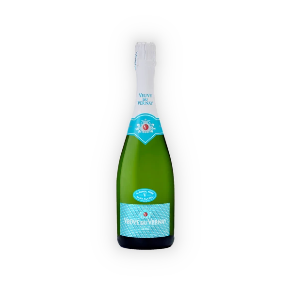 Veuve du Vernay, Vin Mousseux, Brut Zero alcohol, Wit (0,75 l)