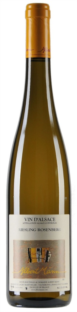 Domaine Albert Mann, Alsace AC Riesling Rosenberg  BIO 2018 (0,75 l)