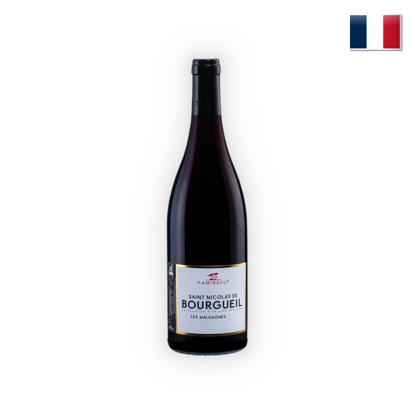 Domaine Yannick Amirault, St. Nicolas de Bourgueil Les Malgagnes  BIO 2021, 0,75 l