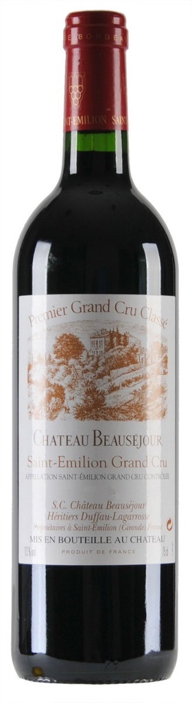 Château Beauséjour-Duffau-Lagarosse, Saint Émilion AC  1GCC 2014 1er Grand Cru Classé (0,75 l)