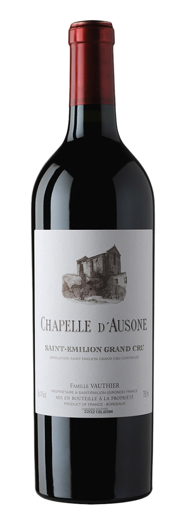 Château Ausone, Saint Émilion AC Chapelle d'Ausone. 2e wijn GC 2018 Grand Cru (0,75 l)