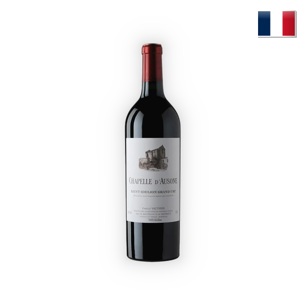 [AUSO02019] Château Ausone, Saint Émilion AC Chapelle d'Ausone. 2e wijn GC 2019, 0,75 l