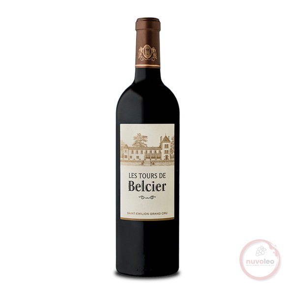 Château Bellefont-Belcier, Saint Émilion AC, Grand Cru, Les Tours de Belcier, 2018, Rood (0,75 l)