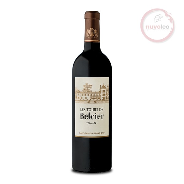 [BELC02018] Château Bellefont-Belcier, Saint Émilion AC, Grand Cru, Les Tours de Belcier, 2018, Rood (0,75 l)