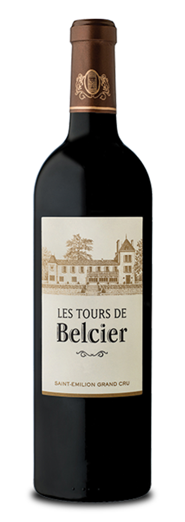Château Bellefont-Belcier, Saint Émilion AC, Grand Cru, Les Tours de Belcier, 2018, Rood (0,75 l)