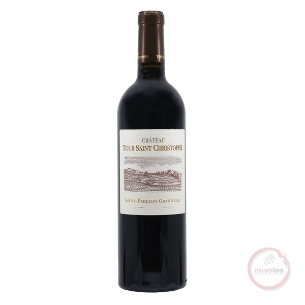 Château Tour Saint Christophe, Saint Émilion AC  GC 2017 (0,75 l)