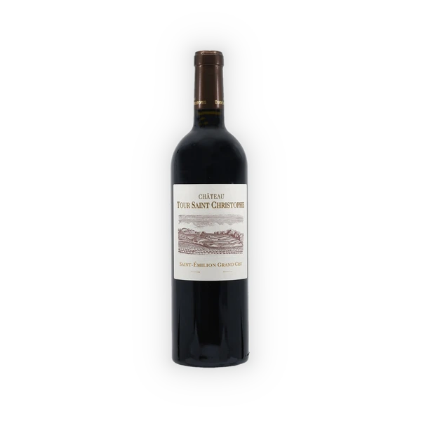 Château Tour Saint Christophe, Saint Émilion AC  GC 2017 (0,75 l)