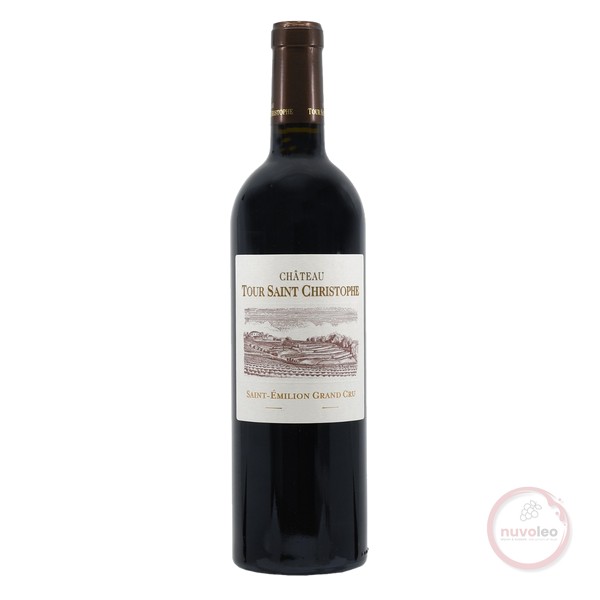 Château Tour Saint Christophe, Saint Émilion AC  GC 2020 (0,75 l)
