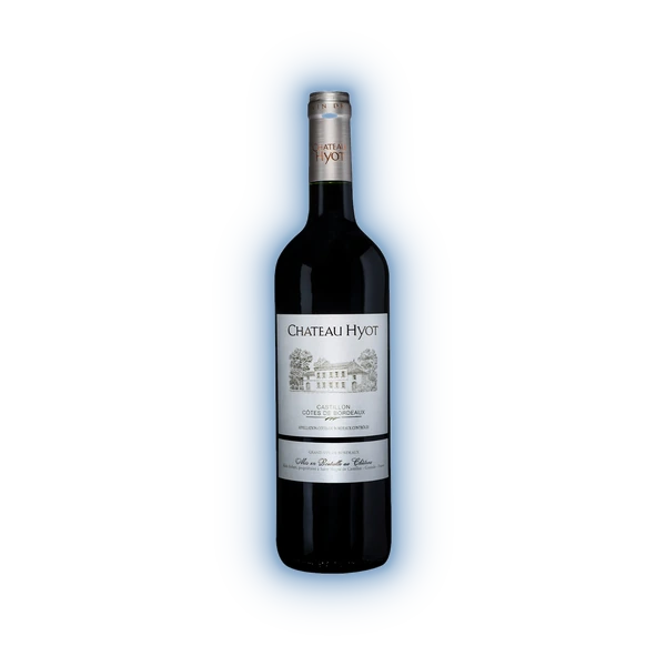 [HYOT01018] Château Hyot, Côtes de Castillon AC, 2018, Rood (0,75l)