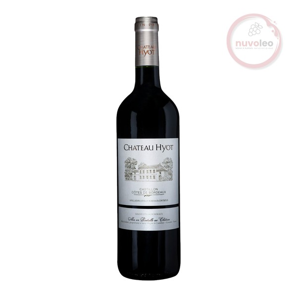 Château Hyot, Côtes de Castillon AC, 2018, Rood (0,75l)