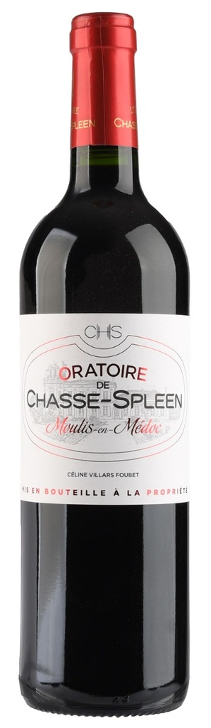 [SPLE04018] Château Chasse-Spleen, Moulis en Médoc AC L'Oratoire de Chasse-Spleen 2018 (0,75 l)