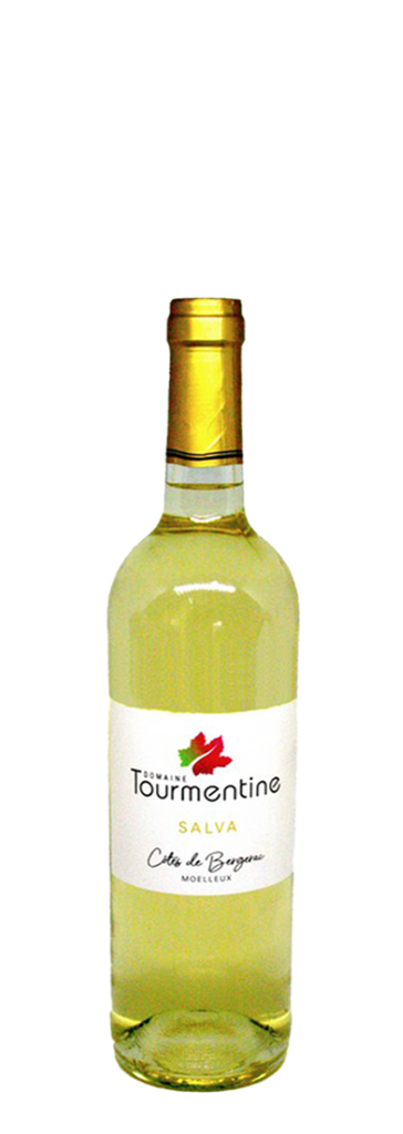 Château Tourmentine, Côtes de Bergerac AC, moelleux, 2021, BLANC, BIO, 0,75L
