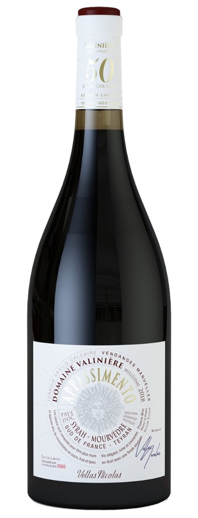 Domaine Valinière, Pays d'Oc IGP Appassimento 2021 (0,75 l)