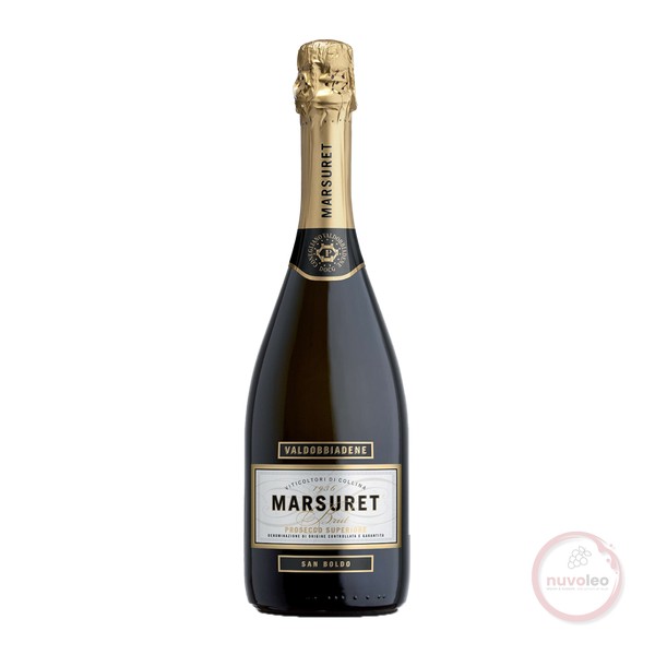 Marsuret, Prosecco Superiore di Valdobbiadene DOCG Brut San Boldo (0,75 l)