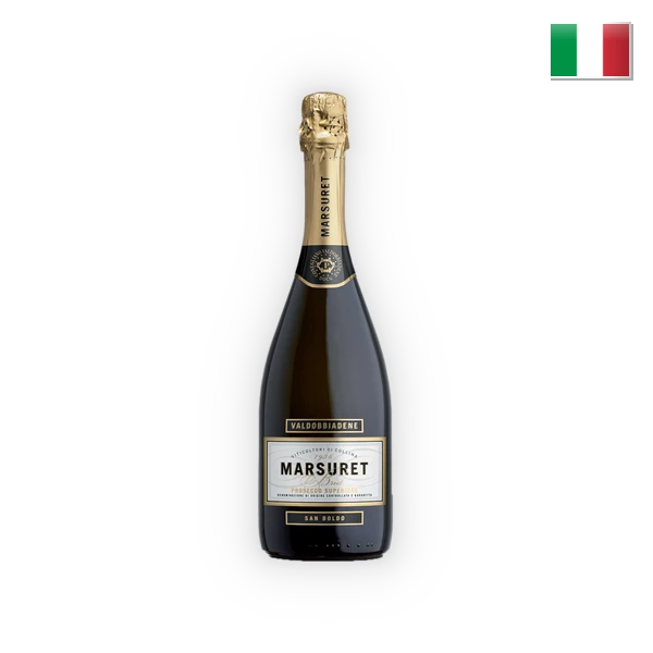 [MARS02100] Marsuret, Prosecco Superiore di Valdobbiadene DOCG Brut San Boldo, 0,75 l