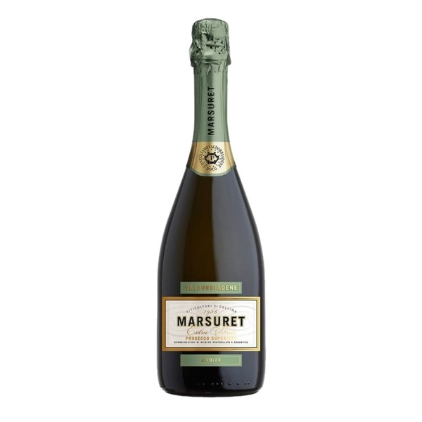 Marsuret, Prosecco Superiore di Valdobbiadene DOCG, Extra Brut Amoler, Wit (0,75 l)