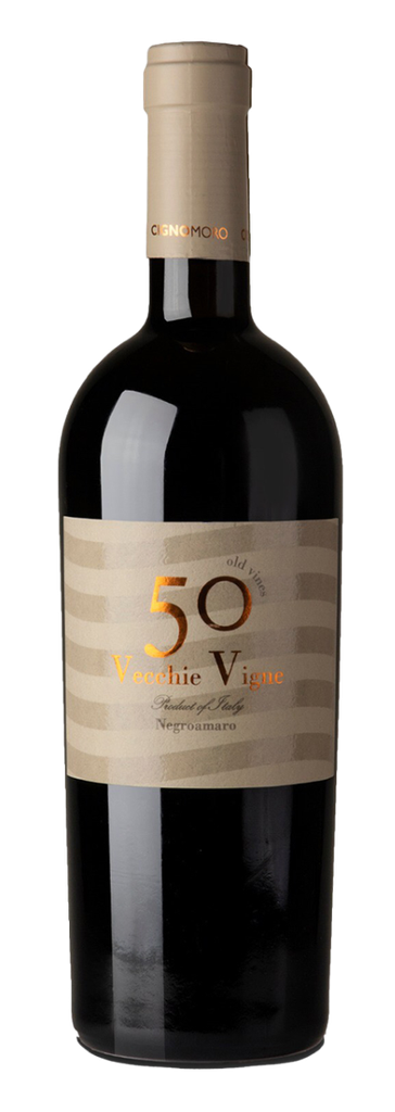 Cignomoro, Salento IGP 50 Vecchie Vigne Negroamaro 2020 (0,75 l)