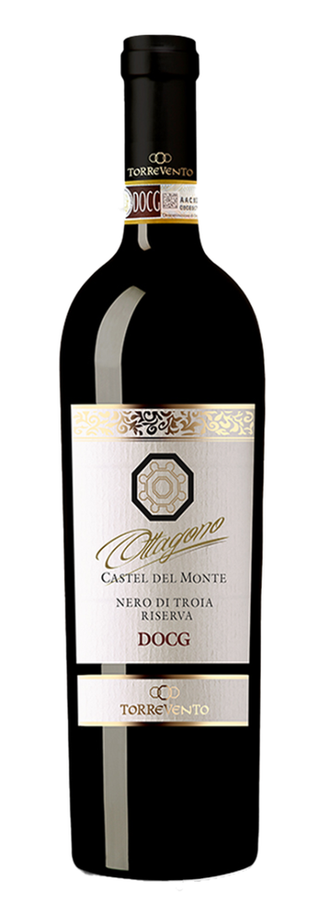 Cantine Torrevento, Castel del Monte Nero di Troia Riserva DOCG Ottagono 2014 (0,75 l)