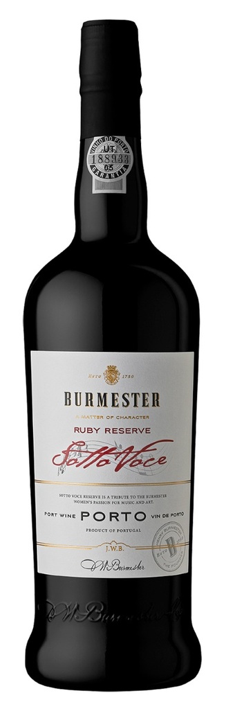Burmester, Porto DOP Sotto Voce Porto Reserve in geschenkkoker (0,75 l)