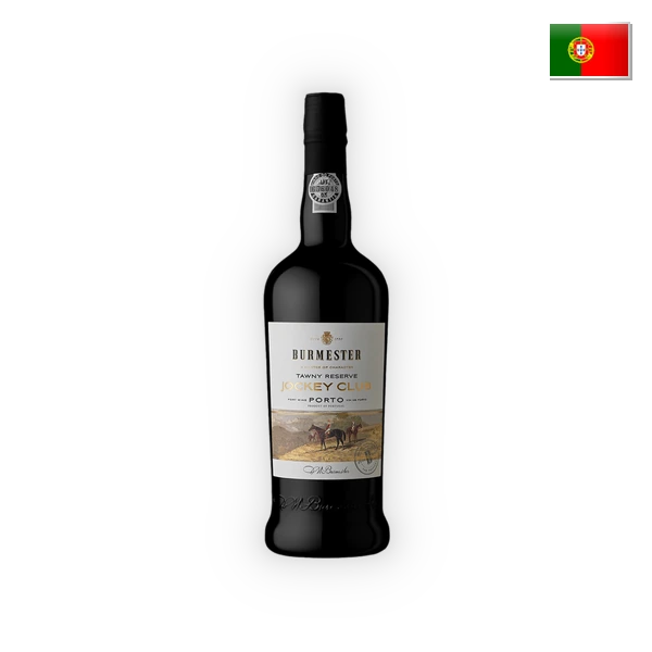 Burmester, Porto DOP Jockey Club Porto Reserve in geschenkkoker, 0,75 l