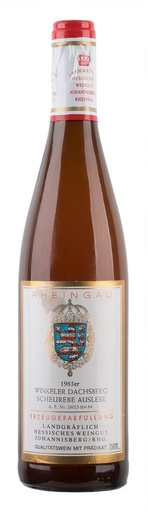 [PRIN08083] Weingut Prinz von Hessen, Rheingau Winkeler Dachsberg 1983 (0,75 l)